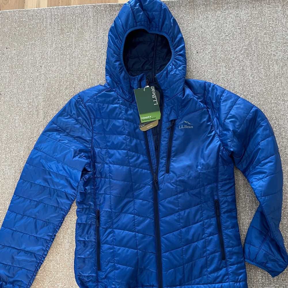 L L Bean puffer jacket